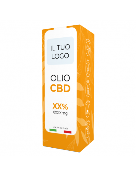 Olio CBD 10 ml personalizzato