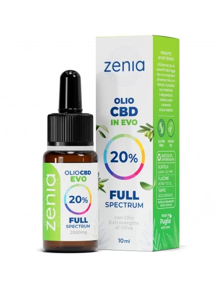Zenia Olio CBD full-spectrum 20% Zenia Olio CBD full-spectrum 20%