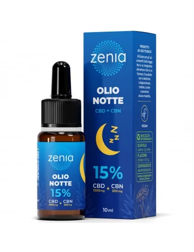 Zenia Olio Notte 15% 10ml