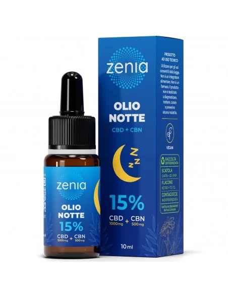 Zenia Olio Notte 15% 10ml Zenia Olio Notte 15% 10ml