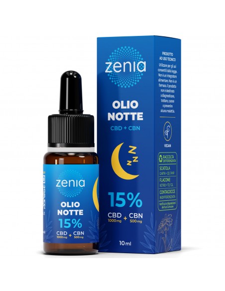 Zenia Olio Notte 15% 10ml