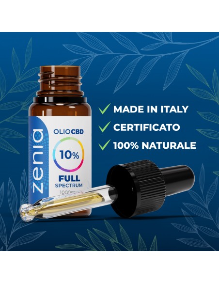 Zenia Aceite CBD de espectro completo 10%
