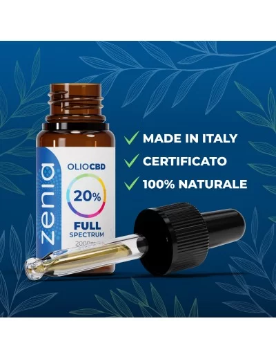 Zenia Olio CBD full-spectrum 20% 2