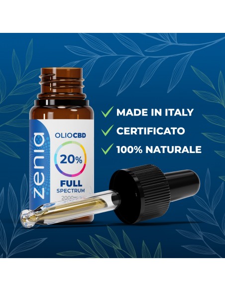 Zenia Aceite CBD de espectro completo 20%