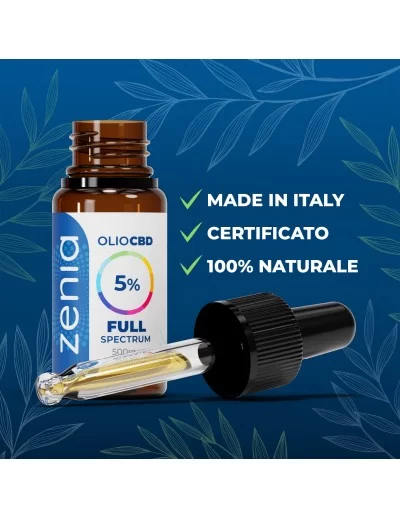 Zenia Olio CBD full-spectrum 5% 2