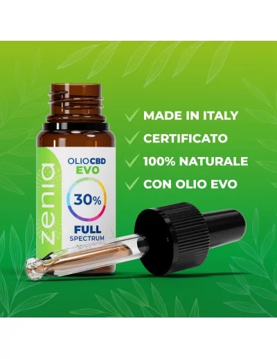 Zenia Olio CBD full-spectrum 30% 2