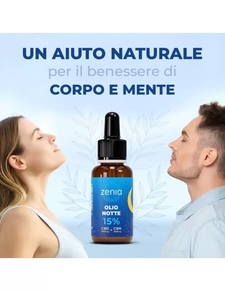 Zenia Olio Notte 15% CBD + CBN