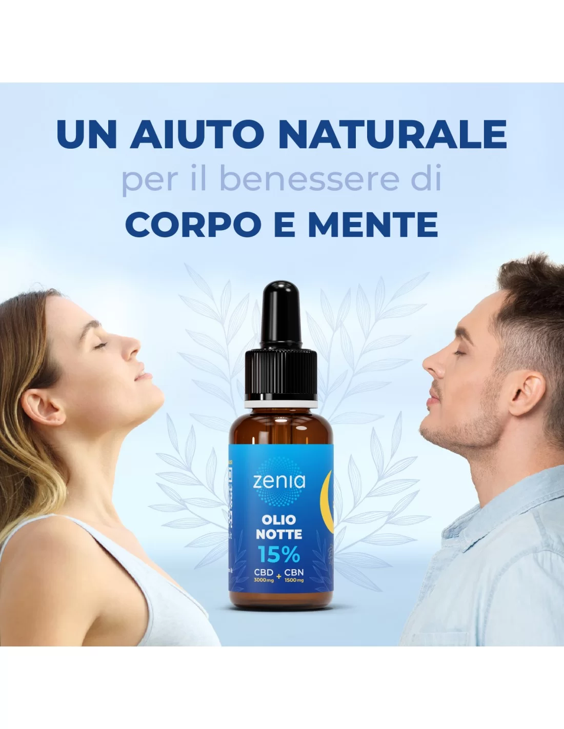 Zenia Olio Notte 15% CBD + CBN Zenia Olio Notte 15% CBD + CBN