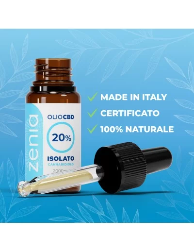 Zenia Olio CBD 20% 10ml 2