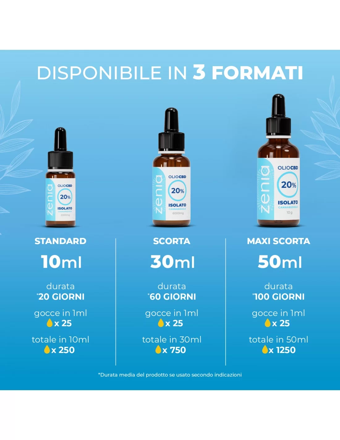 Zenia CBD-Öl 20% Zenia CBD-Öl 20%