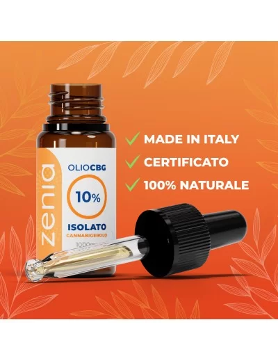 Zenia Olio CBG 10% 2