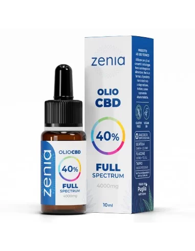 Zenia Olio CBD full-spectrum 40% Zenia Olio CBD full-spectrum 40%