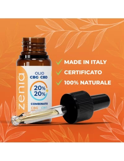 Olio CBG 20% + 20% 10ml 2