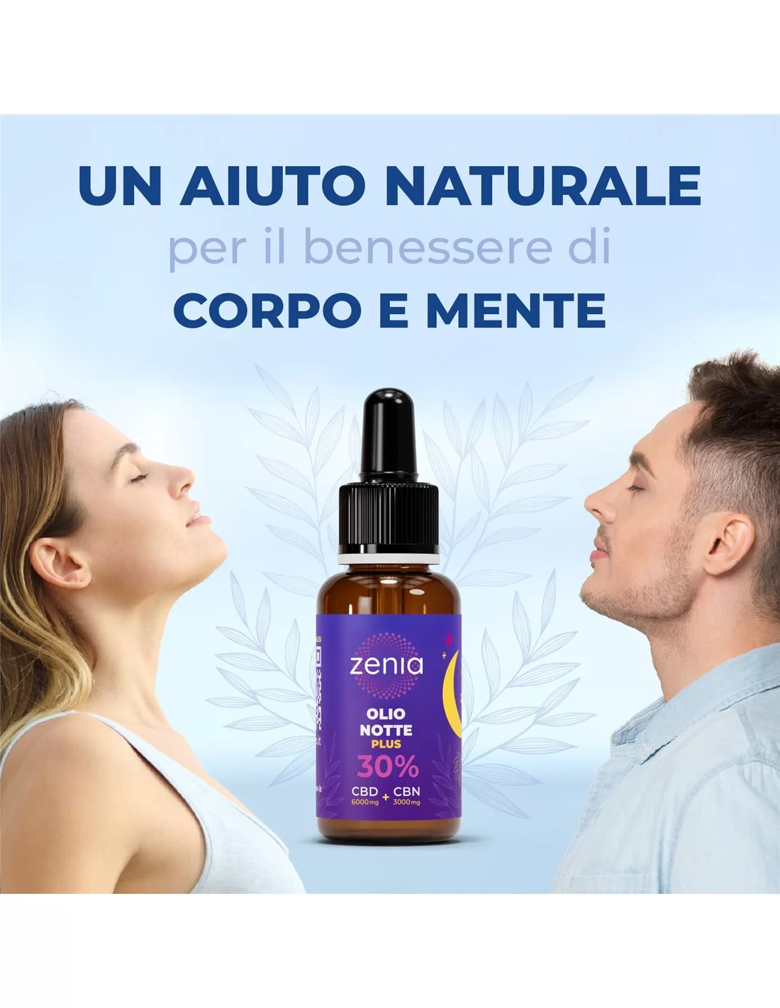 Zenia Olio Notte Plus 30% CBD + CBN Zenia Olio Notte Plus 30% CBD + CBN